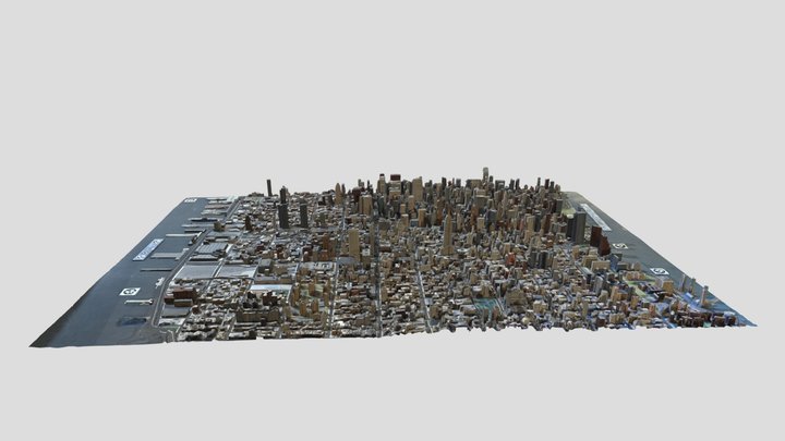 Manhattan_170K_2tx 3D Model