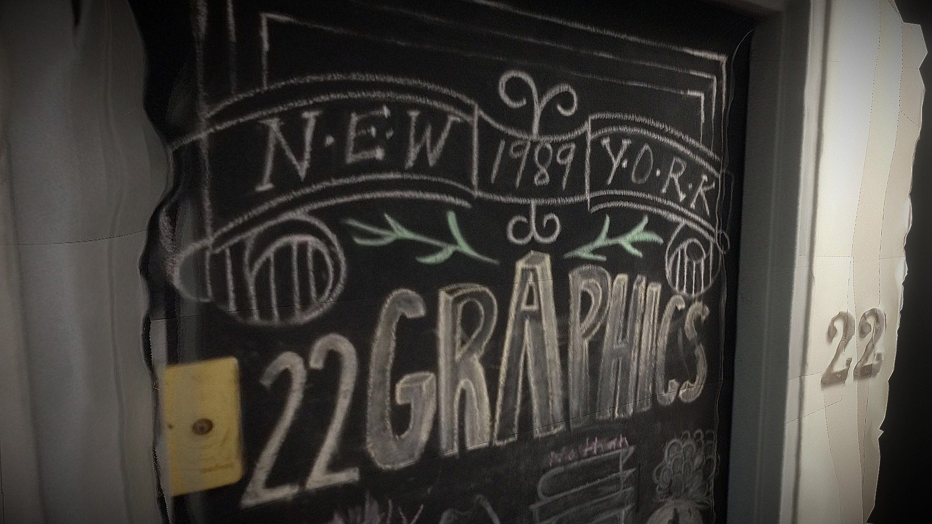 22 Graphics NYC Door #3DST26