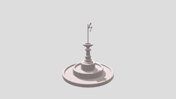 K-Fountain 3D Model