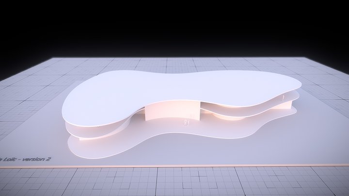 Villa L V2 3D Model