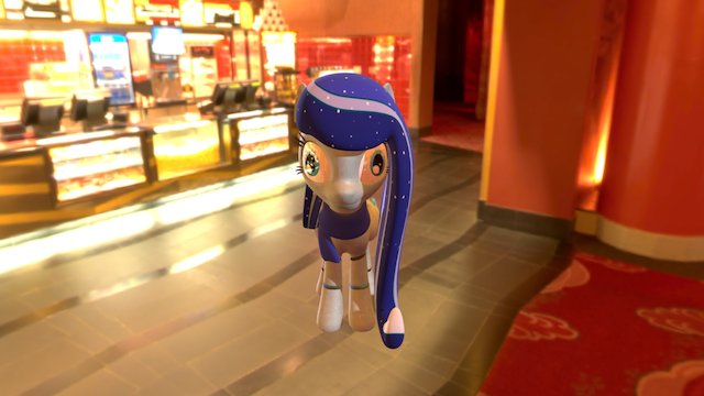 Icy Animatronic 3D Model