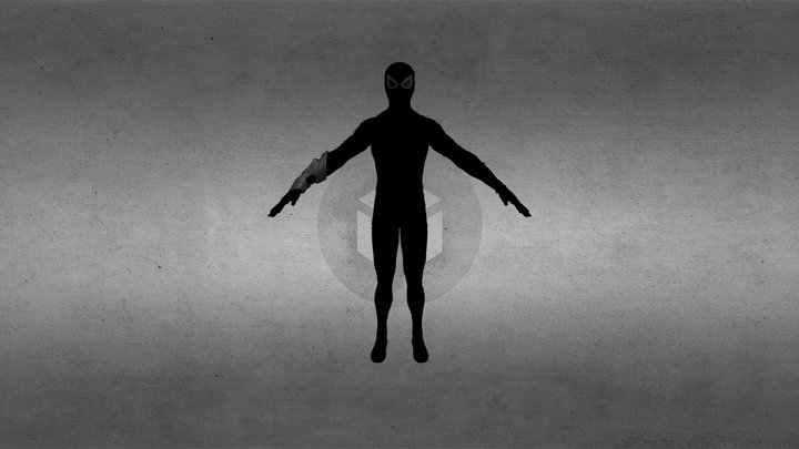 SpiderManNoWay Home BlackAndGold Suit READ DESC 3D Model