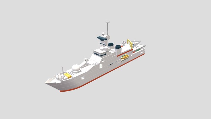 Buque Hadalis 3D Model