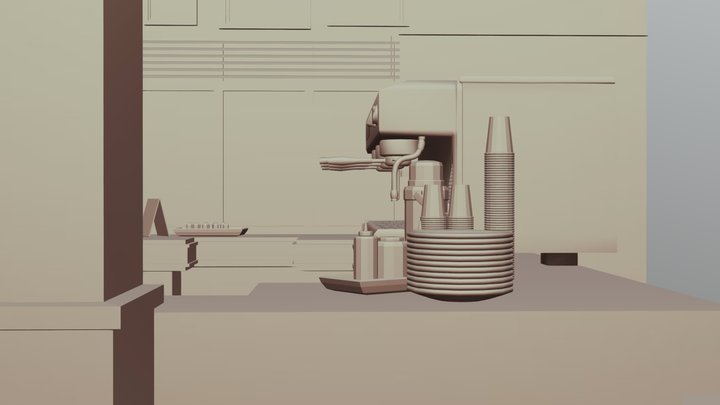 Coffe 3D Model