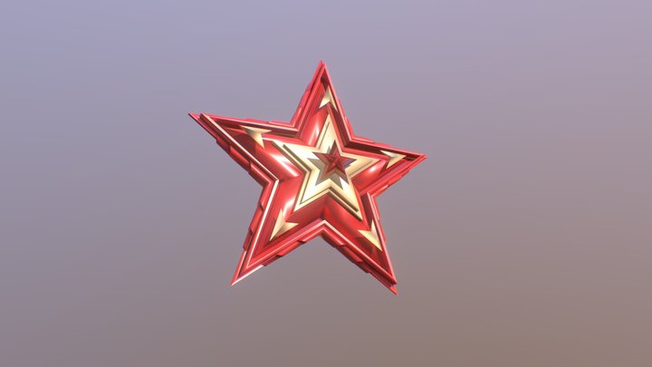 Soviet Star 3D Model