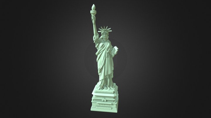 Statue of liberty 3D Model