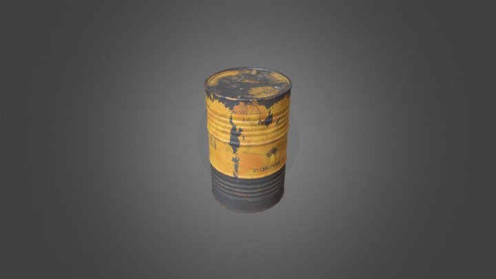Barrel_lp_Rosneft 3D Model