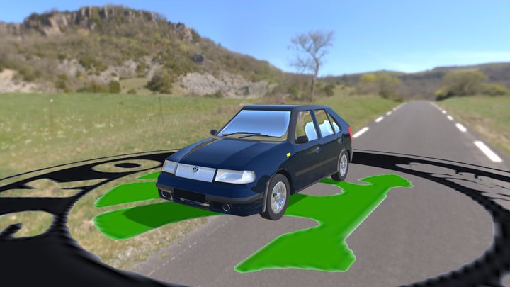 Skoda Felicia (1998 Facelift) 3D Model