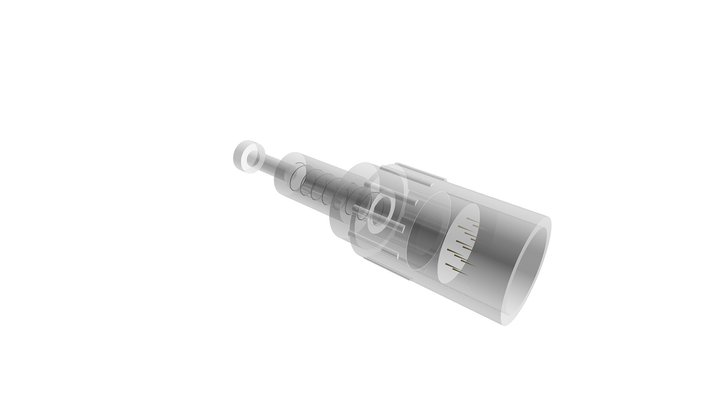 24K Gold Micro-needling by Megenix 3D Model