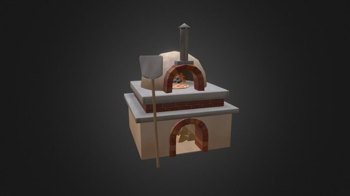 PizzaOven 3D Model
