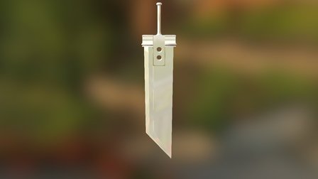 Buster Sword 3D Model