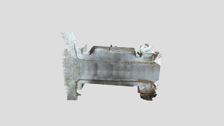 Tunnel du manoir de La Psalette, Nantes 3D Model