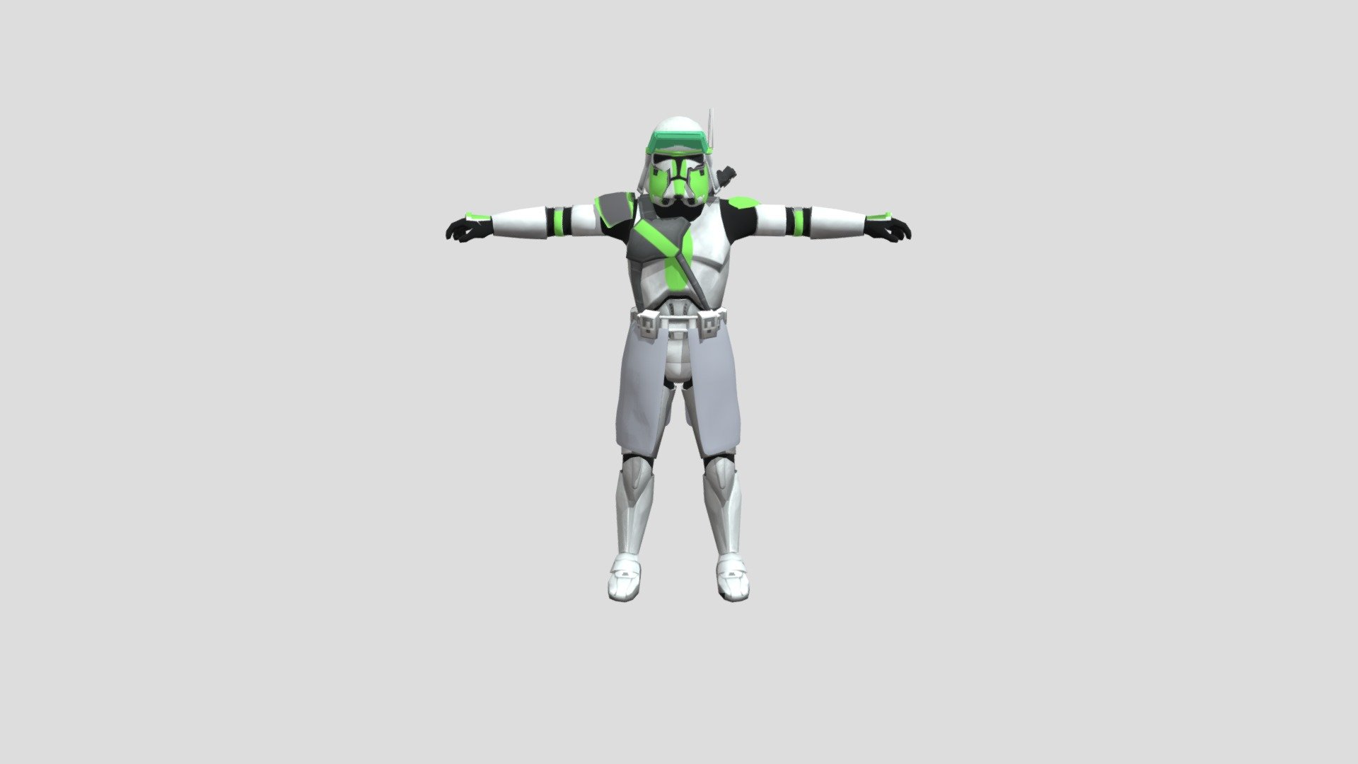 Clone Commander (2005) - Download Free 3D model by ANGELFOX47 ...