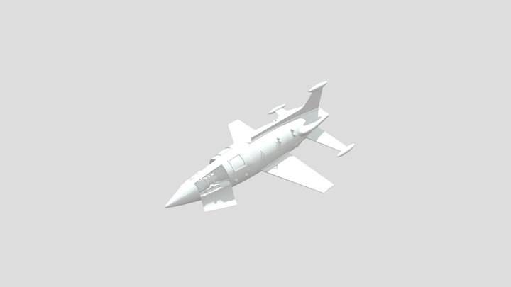 Delta XI Rocketship from Fallout 3 3D Model