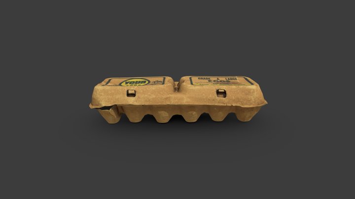 Egg Carton From Muslim Farms – Free 3D Model STL