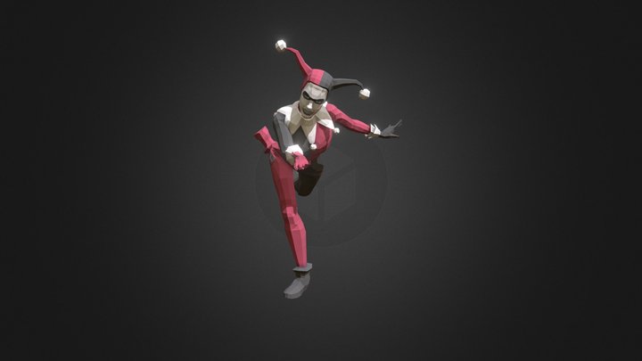 Harley Quinn - Jester (Margot Robbie) – Kostenloses 3D-Modell STL
