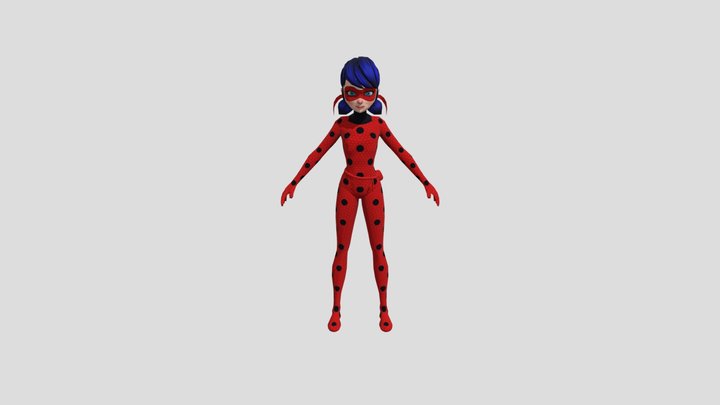 miraculous-ladybug-and-cat-noir 3D Model