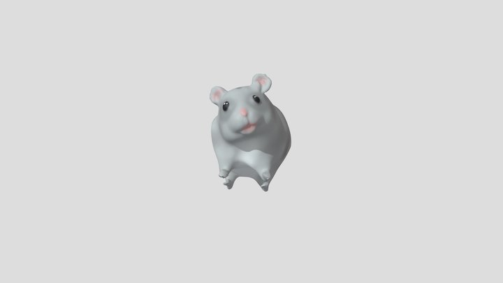 Hamster 3D Model