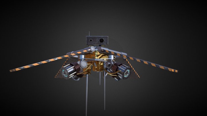 Drone NASA concept 3D Model