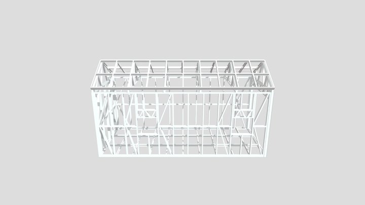 Cabin - 6000 X 2400 3D Model