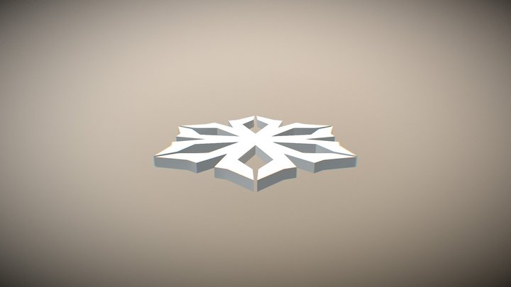 Nauman's snowflake 3D Model