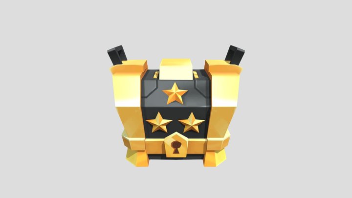 Legendary Chest 3D Model