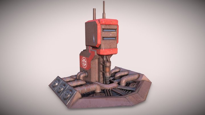Mine - Industrial Faction | Version 3 3D Model