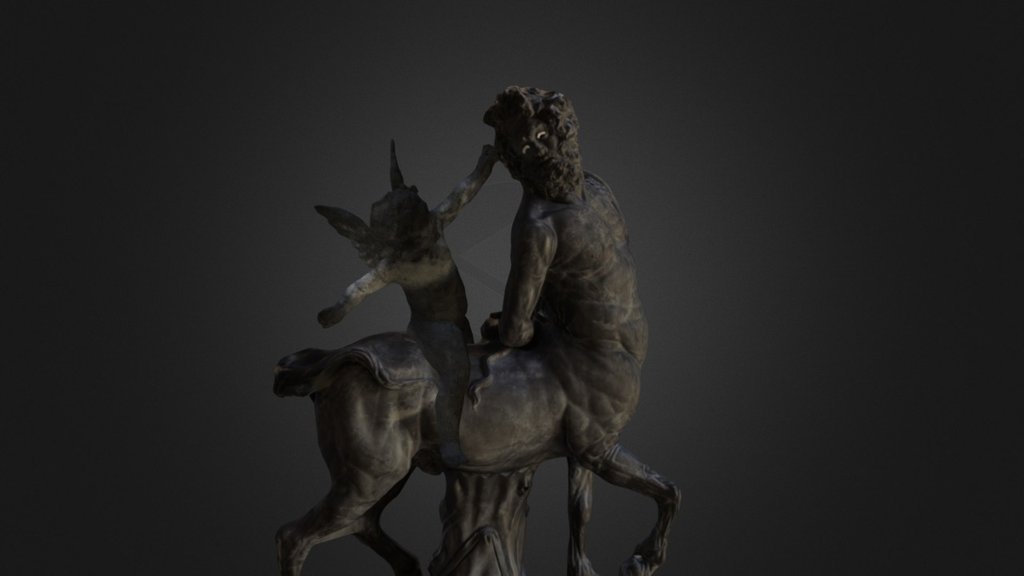 The Old Centaur (with reconstructed cupid) - 3D model by kemcclin ...