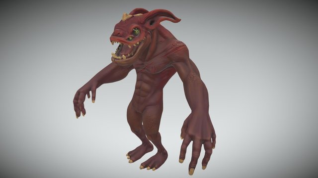 [WIP] Creature 3D Model