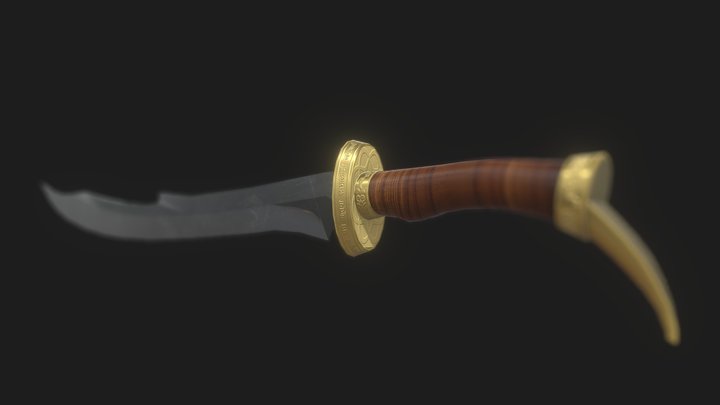 The Sword of the Warrior 3D Model