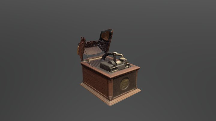 Cylinder record player