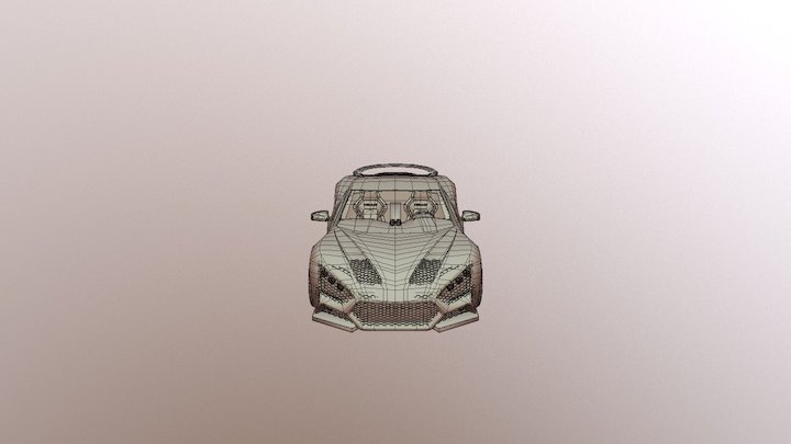Zenvo ST1 3D Model