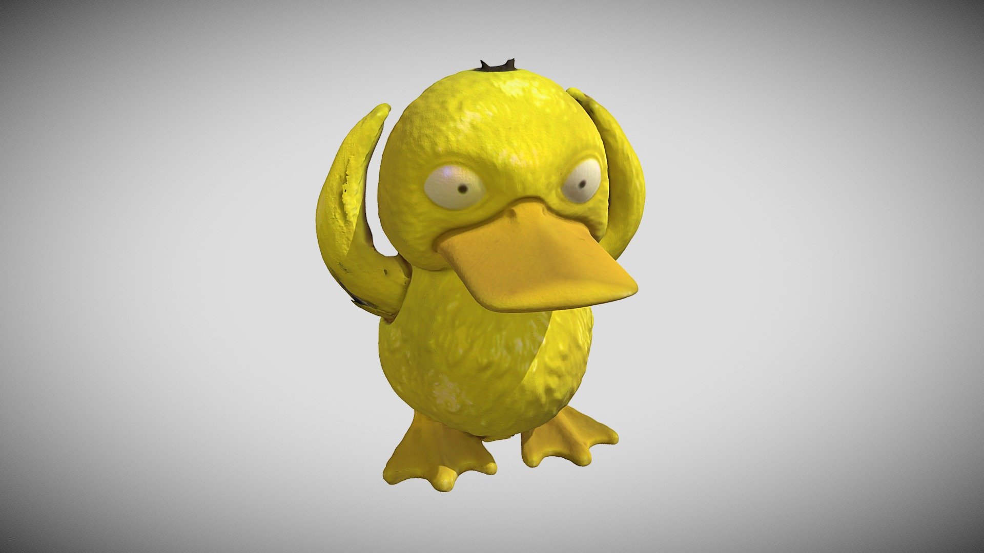 Psyduck (Pokemon) - 3D Scan