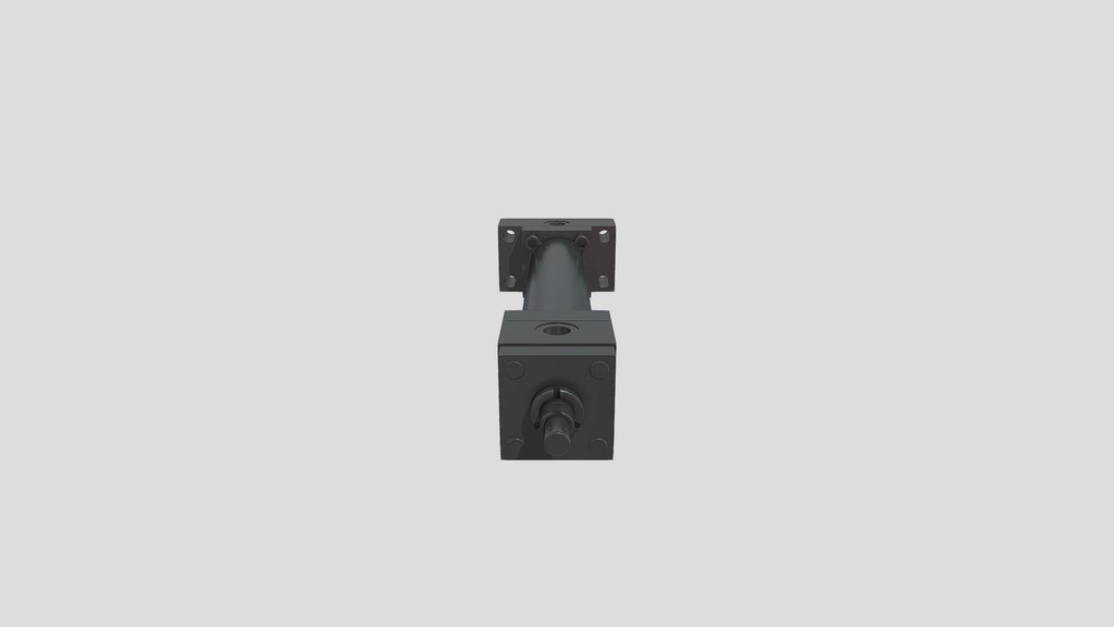 Hydraulic cylinder - mounting type B