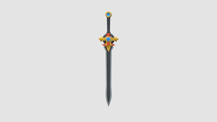 Game Sword 3D Model 3D Model
