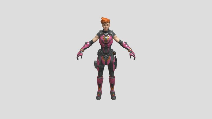 Space Fighter – Kostenloses 3D-Modell STL