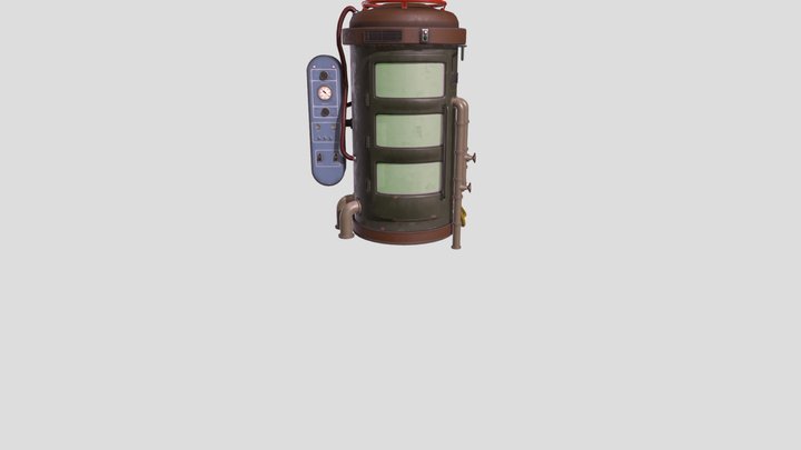 water capsule 3D Model
