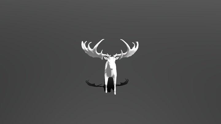 Deer Animation 3D Model
