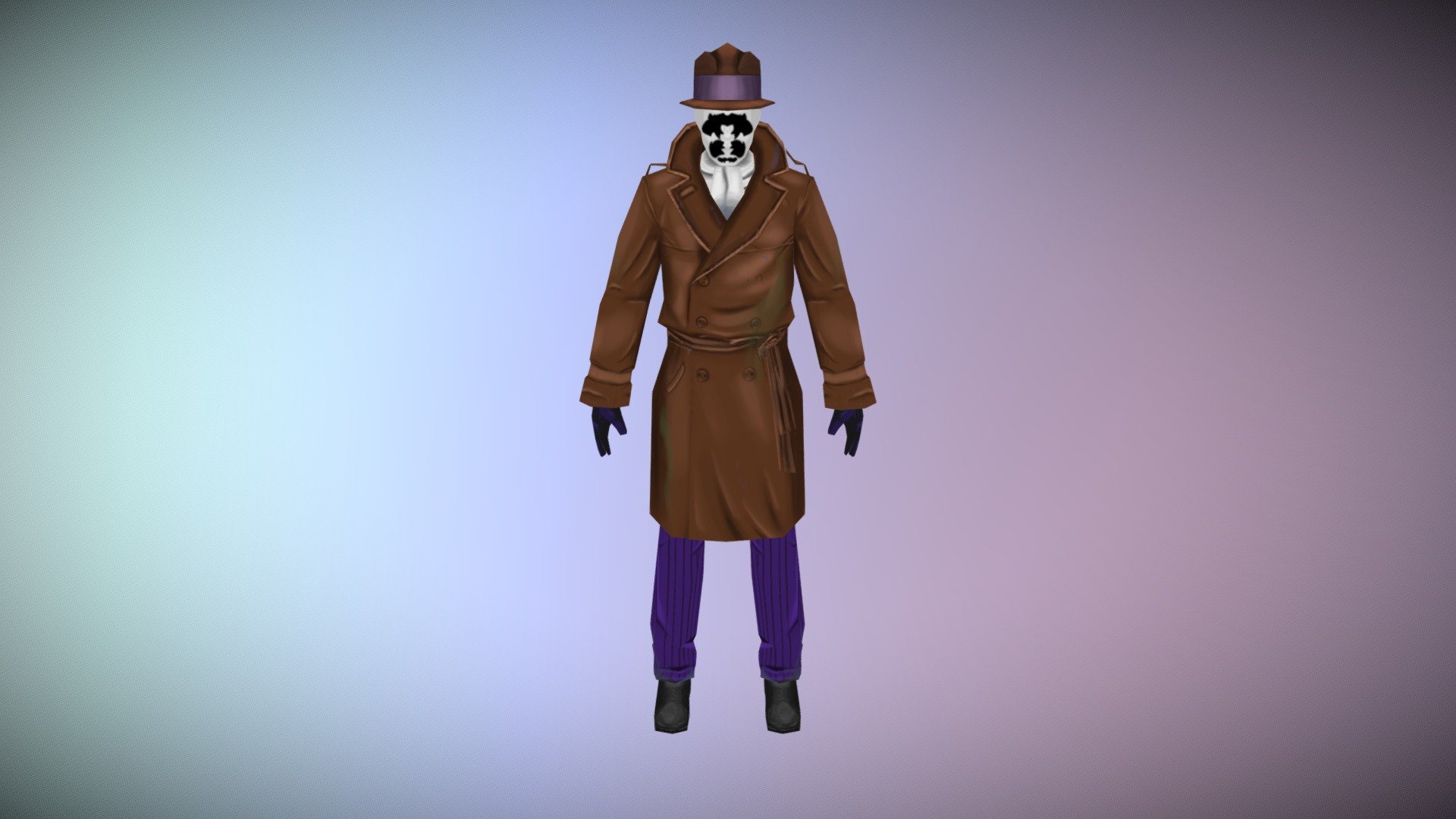 Rorshach Low Poly - 3D model by Mathew (@StormyChalice) [347e70c ...