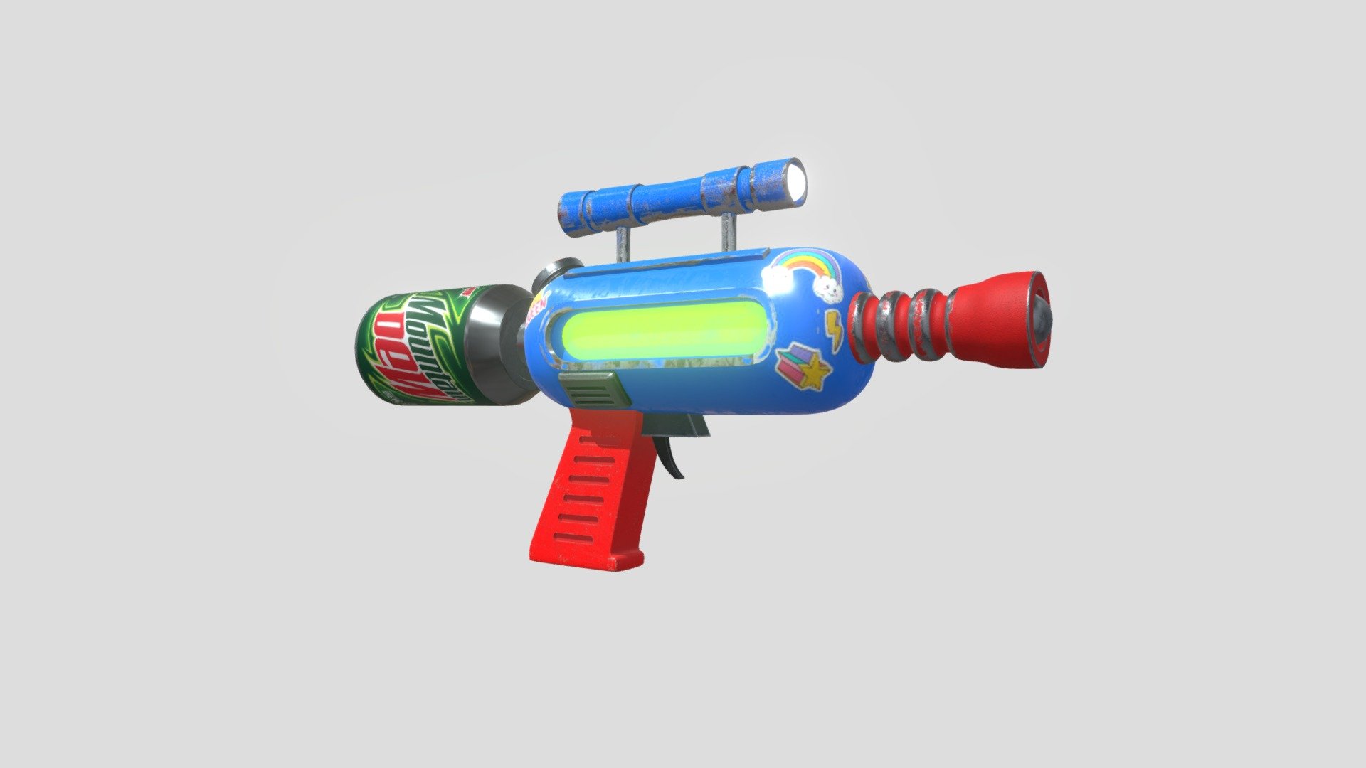 Soft Drink Gun - 3D model by br18499.imagination [347e839] - Sketchfab