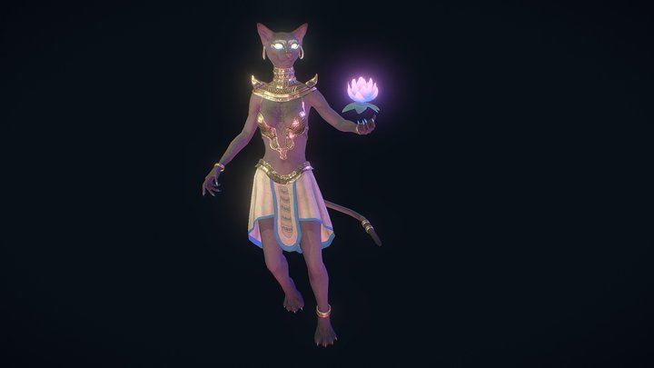 Bastet 3D Model