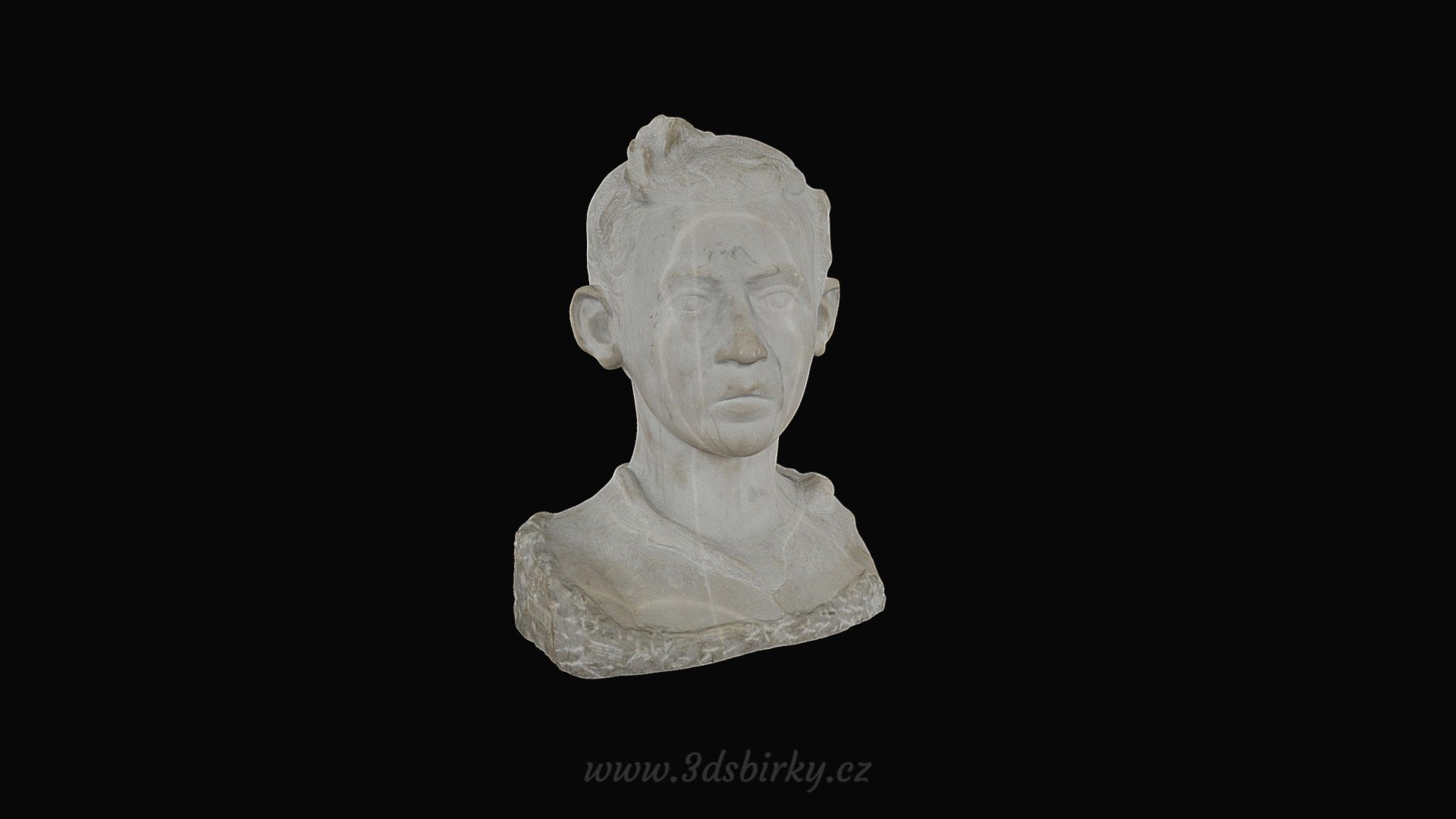 Chlapec - busta — Sketchfab embed 3D viewer