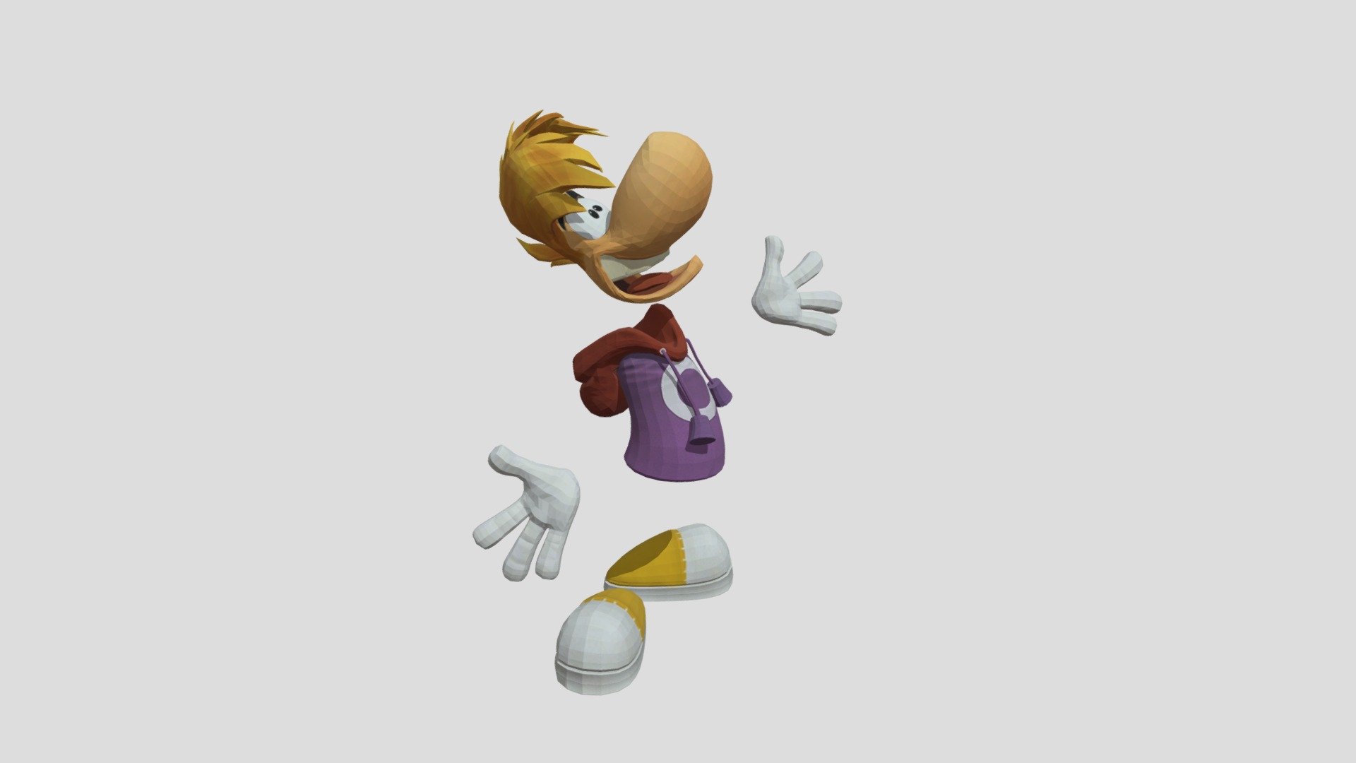 Rayman 3D models - Sketchfab