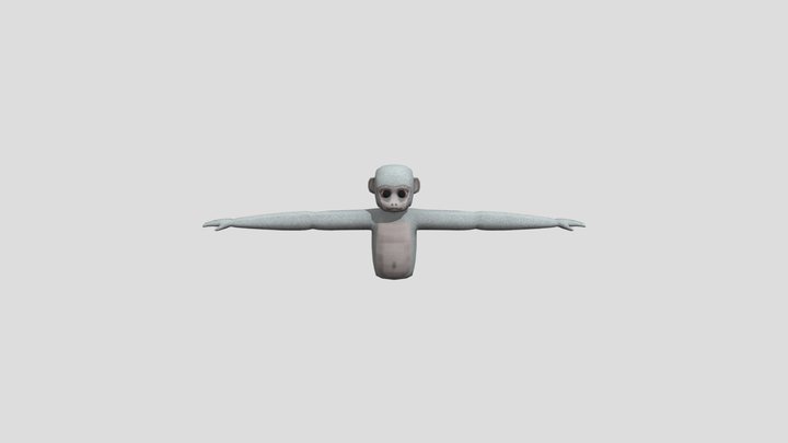 Samgscary-monkey-game 3D Model