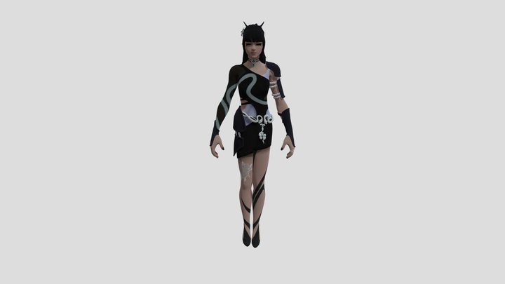 Slayer Charlotte 3D Model