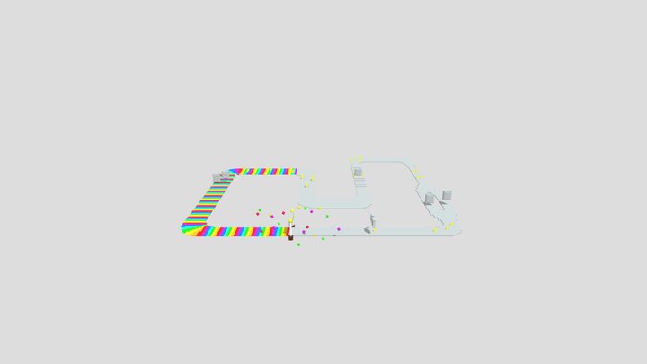 RainbowRoadWIP 3D Model