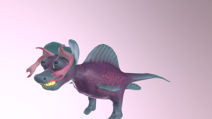 Land Fish 3D Model