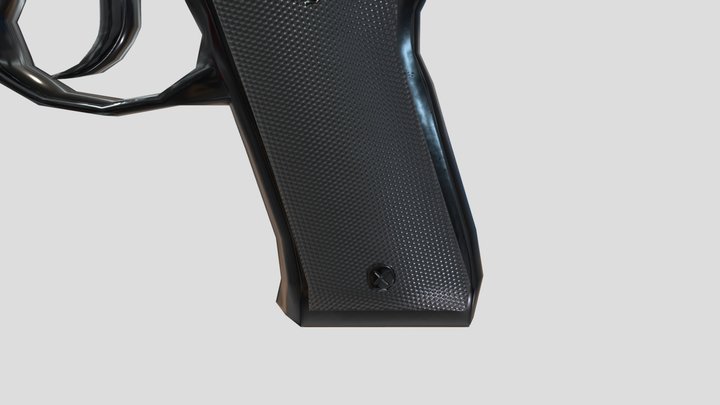 Pistol 3D Model