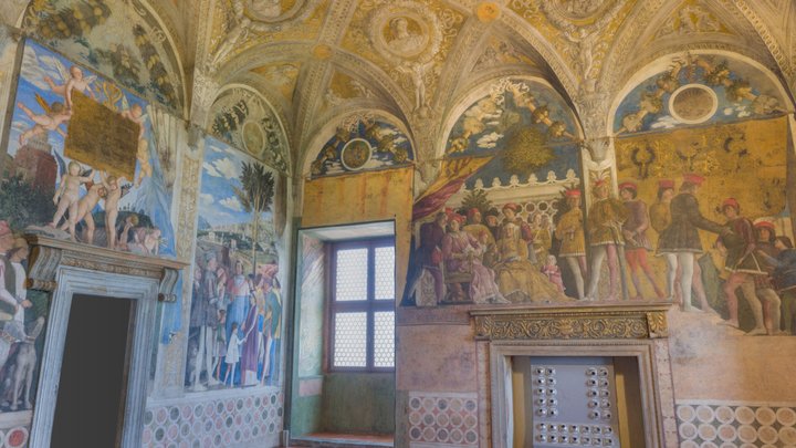 Mantegna, Camera degli Sposi (Camera picta) 3D Model