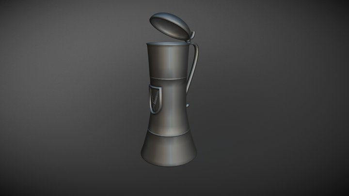Beer Stein 3D Model